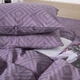 Комплект постельного белья MirSon семейный 143x210 см х 2 шт 17-0626 Geometry Purple бязь (2200008205492) - изображение 5