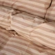 Комплект постільної білизни MirSon Ranforce Elite Євро 200х220 см 17-0610 Stripe Light Brown Ранфорс (2200008198633) - зображення 4