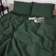 Комплект постельного белья MirSon Евро 200х220 см 17-0612&nbsp;Stripe&nbsp;Emerald Бязь (2200008201746) - изображение 3