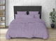 Комплект постельного белья MirSon Евро 200х220 см 17-0626&nbsp;Geometry&nbsp;Purple Бязь (2200008205485) - изображение 1