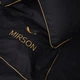 Комплект постельного белья MirSon Ranforce Elite Corner 16-9000 "Black Stone" 175х210 см (2200008401344) - изображение 3