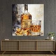 Картина на холсте Натюрморт элитный виски 80x80 см (306ML_L) - изображение 2