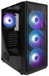 Корпус 1stPlayer FD3-BK-4F7 Black без БП (FD3-BK-4F7) - изображение 1