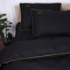 Комплект постельного белья MirSon семейный 143x210 см х 2 шт Corner&nbsp;16-9000 Black&nbsp;Stone Ranforce Elite (2200008401368) - изображение 6