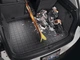 Коврик в багажник с накидкой Lincoln Nautilus 2016 - 2023 черный WeatherTech 40823SK - изображение 8