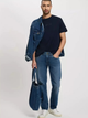 Футболка бавовняна довга чоловіча Cross Jeans 16056-001 M Темно-синя (8697319727982) - зображення 3