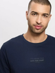 Футболка бавовняна довга чоловіча Cross Jeans 16056-001 2XL Темно-синя (8697319728019) - зображення 5
