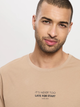 T-shirt męski bawełniany Cross Jeans 16056-383 L Beżowy (8697319727944) - obraz 5