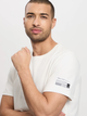 T-shirt męski bawełniany Cross Jeans 16063-028 XL Ecru (8697319728552) - obraz 5