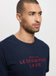 T-shirt męski bawełniany Cross Jeans 16076-001 L Granatowy (8697319728897) - obraz 5