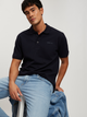 Поло довге чоловіче Cross Jeans 16087-001 L Темно-синє (8697319729092) - зображення 4
