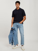 Koszulka polo męska Cross Jeans 16087-001 XL Granatowa (8697319729108) - obraz 3