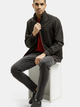 Футболка бавовняна довга чоловіча Cross Jeans 16107-007 XL Червона (8697319729900) - зображення 3