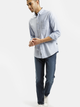Koszula męska bawełniana Cross Jeans 35253-283 S Błękitna (8697319186048) - obraz 3