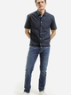 Koszula męska bawełniana z krótkim rękawem Cross Jeans 35600-001 2XL Granatowa (8697319764710) - obraz 3