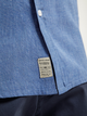 Сорочка бавовняна чоловіча Cross Jeans 35602-005 L Синя (8697319764765) - зображення 4