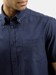 Сорочка бавовняна літня чоловіча Cross Jeans 35609-001 2XL Темно-синя (8697319765076) - зображення 4