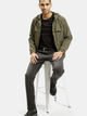 Kurtka wiatrówka męska z kapturem Cross Jeans 40293-002 S Khaki (8697319735963) - obraz 3
