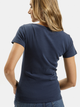 T-shirt damski bawełniany Cross Jeans 55577-001 XS Granatowy (8697319730739) - obraz 2