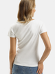 T-shirt damski bawełniany Cross Jeans 55577-008 XS Biały (8697319730722) - obraz 2
