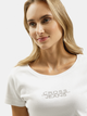 T-shirt damski bawełniany Cross Jeans 55577-008 2XL Biały (8697319746365) - obraz 4