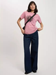 Футболка бавовняна жіноча Cross Jeans 56153-301 M Рожева (8697319731071) - зображення 3