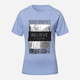 T-shirt damski bawełniany z nadrukiem Cross Jeans 56157-496 M Lawendowy (8697319731521) - obraz 6