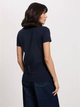 Футболка бавовняна жіноча Cross Jeans 56170-001 S Темно-синя (8697319732061) - зображення 2