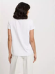 T-shirt damski bawełniany z nadrukiem Cross Jeans 56184-008 S Biały (8697319732511) - obraz 2