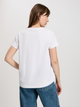 T-shirt damski bawełniany z nadrukiem Cross Jeans 56187-008 L Biały (8697319732689) - obraz 2