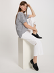 Футболка бавовняна жіноча Cross Jeans 56190-008 XS Біла (8697319732757) - зображення 3