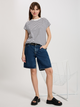 Футболка бавовняна жіноча Cross Jeans 56191-008 L Біла (8697319747010) - зображення 3