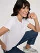 T-shirt damski bawełniany Cross Jeans 56211-008 L Biały (8697319733280) - obraz 4