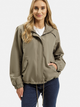 Kurtka wiatrówka damska z kapturem Cross Jeans 81274-002 M Khaki (8697319736267) - obraz 1