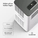 Кондиционер мобильный KLARSTEIN Breeze Box 7K Smart PAC (10046093) - изображение 6