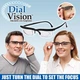 Окуляри з регулювальними лінзами та фокусуванням Dial Vision універсальні - зображення 6