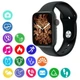 Смарт-часы Smartwatch T500 с функциями звонков, пульса, давления, кислорода и уведомлений - изображение 5