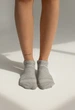 Женские Носки Стаф Белые Черные Серые С Логотипом Staff White/black/gray 36-39 (три Пары) Универсальный (343223) - изображение 3