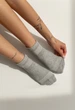 Женские Носки Стаф Белые Черные Серые С Логотипом Staff White/black/gray 36-39 (три Пары) Универсальный (343223) - изображение 6