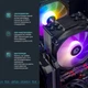 Ігровий комп'ютер ASGARD (I124F.32.S10.56.5853) / Intel Core i5-12400F (2.5–4.4 ГГц) / RAM 32 ГБ / SSD 1 ТБ / NVIDIA GeForce RTX 5060 - изображение 4