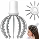 Массажер для головы в форме осьминога Head Massager, 12 лапок, 3 режима, аккумуляторный - изображение 7