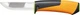 Нож с точилкой усиленный Fiskars StaySharp (1023619) - изображение 1