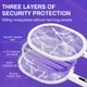 Електрична мухобійка PALONE XH-36 White (R3721) - изображение 2