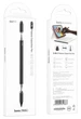 Стілус HOCO GM111 Cool dynamic series 3-in-1 passive universal capacitive pen чорний - зображення 2