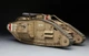 Збірна модель 1/35 Британський танк Mk.V Male Meng TS-020 - изображение 3