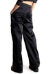 Штани жіночі Tommy Jeans DW0DW16392 26-32 Чорні (8720644937228) - зображення 2