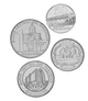 Набор монет Парагвай набор из 4 монет 2007-2012 UNC 50, 100, 500, 1000 гуарани - изображение 1