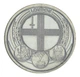 Монета Великобритания 1 фунт 2010 UNC Лондон - изображение 1