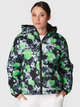 Kurtka zimowa damska Fila Titisee Reversible Oversized Puff Jacket FAW0243-80001 S Czarna (4064556333360) - obraz 2