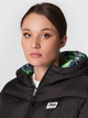Kurtka zimowa damska Fila Titisee Reversible Oversized Puff Jacket FAW0243-80001 S Czarna (4064556333360) - obraz 7